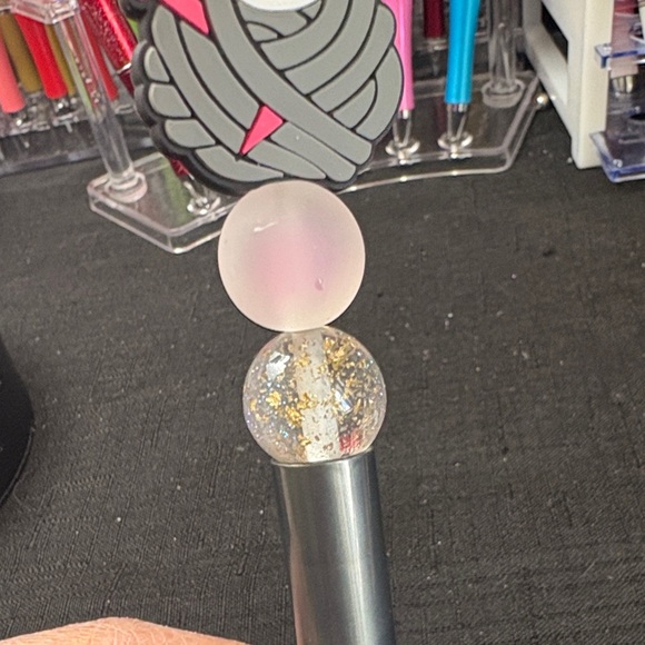 Cute Sheep Pen with Glitter Bead - Picture 8 of 9